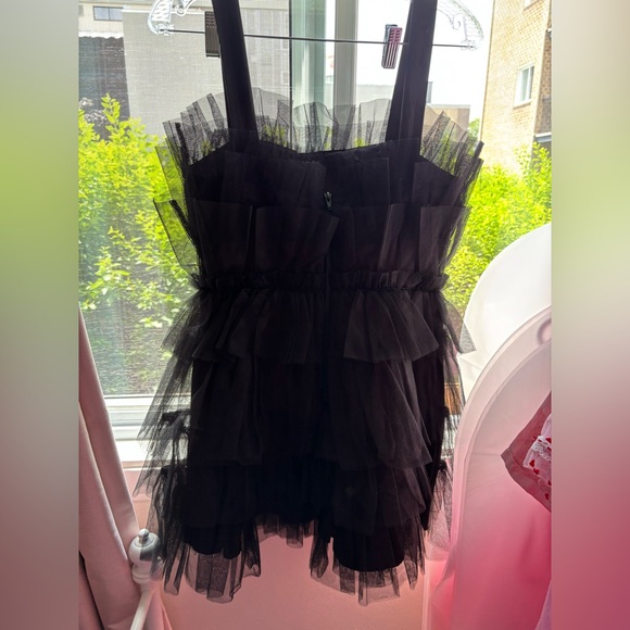 BLACK TULLE DRESS - Picture 2 of 2